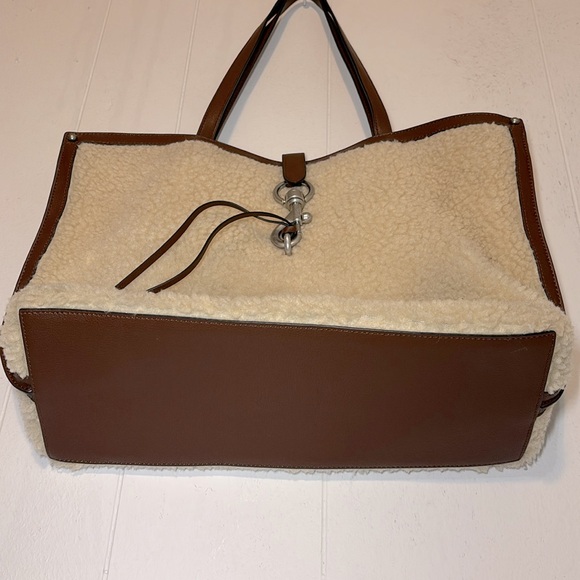 Rebecca Minkoff Leather Trim Tote Bag - Picture 8 of 17